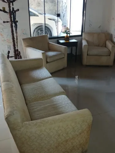 Sofá + 2 poltronas anos 50/60