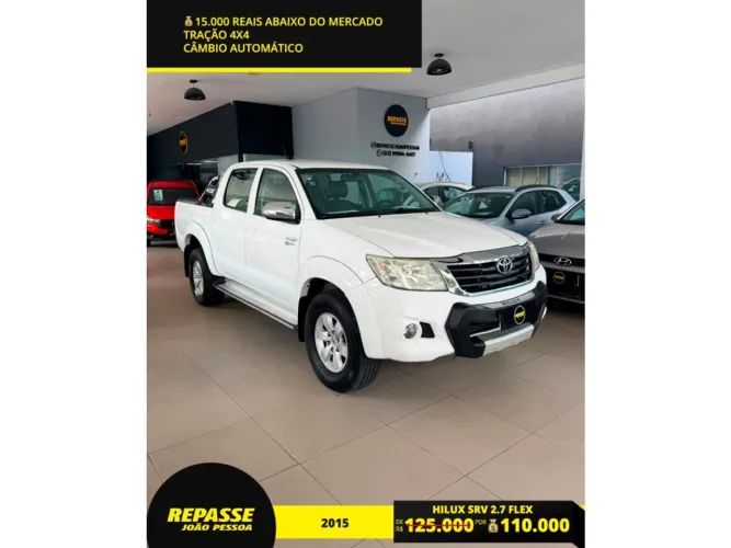 Toyota Hilux CD SRV 4X4 2.7 Flex 16V Aut. 2015