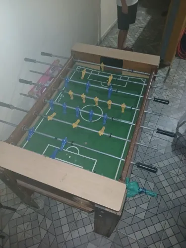 Mesa de pimbolim esse valor so retirada