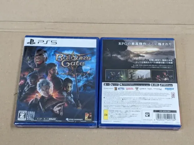 Baldurs Gate III PS5 - Midia fisica - Raro