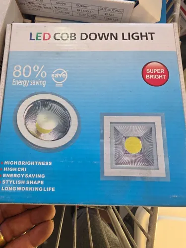 Luminárias embutir sortidas