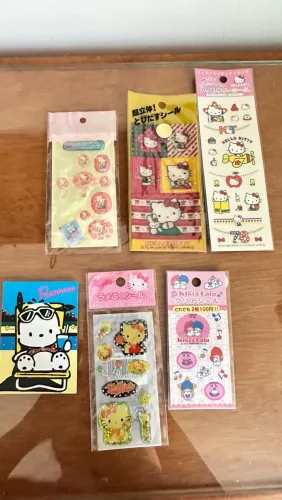 Kit adesivos Hello kitty e amigos 2