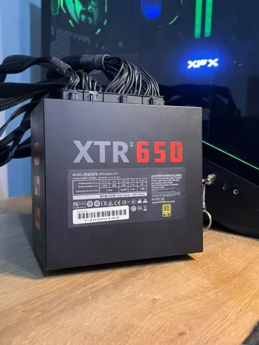 FONTE XFX XTR 650W 80 PLUS GOLD FULL MODULAR - PARCELO
