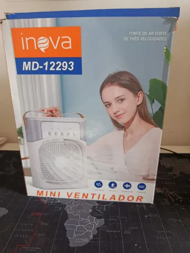 Climatizador de ar com 5 saídas e ventilador com 3 velocidades / OFERTA IMPERDÍVEL