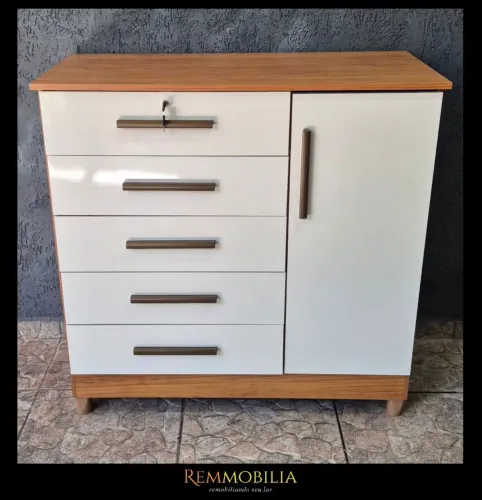 CÔMODA SAPATEIRA COM CHAVE NOVA / ENTREGAMOS MONTADO