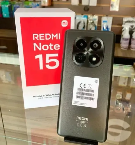 XIAOMI REDMI NOTE 15 128GB/6GB RAM - APARELHO CELULAR NOVO