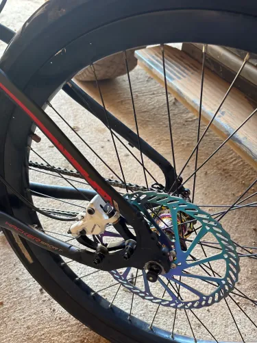 Shimano m446 com manete de mt200