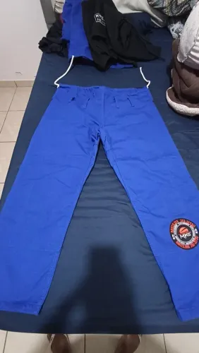 Calça De JIU JITSU A2 RIP STOP AZUL