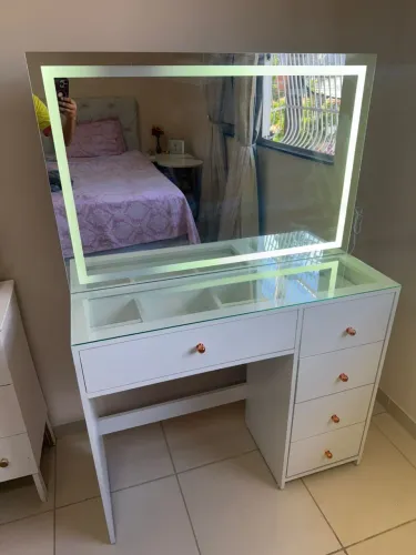 Penteadeira camarim com Led