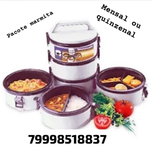 Marmitas e quentinhas 