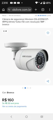 Câmera Hikivision 30 und