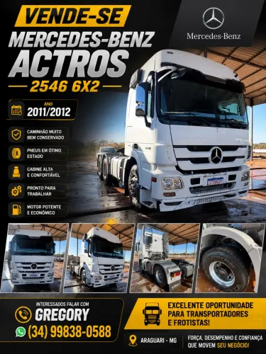 Mercedes 2546  FAMOSA MULA 