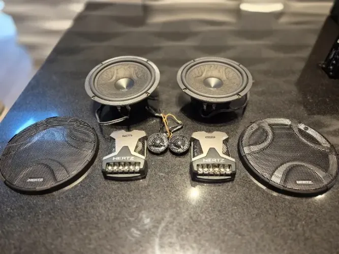 Kit 2 Vias Hertz ESK 165L.5 210W RMS - TOP!
