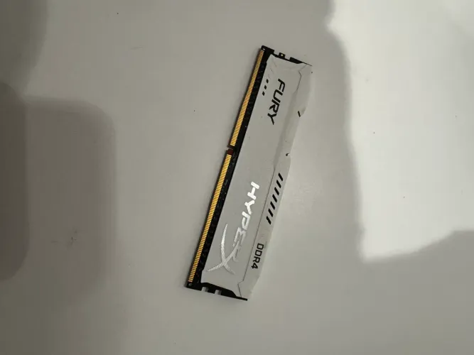 Memória Kingston Hyperx 8gb Ddr4 2400mhz Hx424c15fw2/8 White
