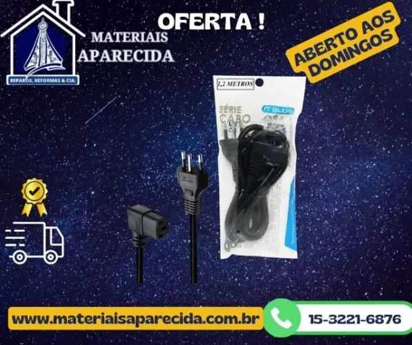 Cabo Forca Computador 90 Graus 1,8MT LE-25