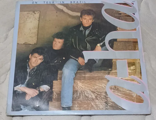 LP A-ha - Hunting High and Low On Tour In Brazil + Encarte