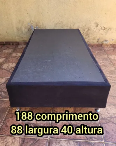 Linda base box de solteiro