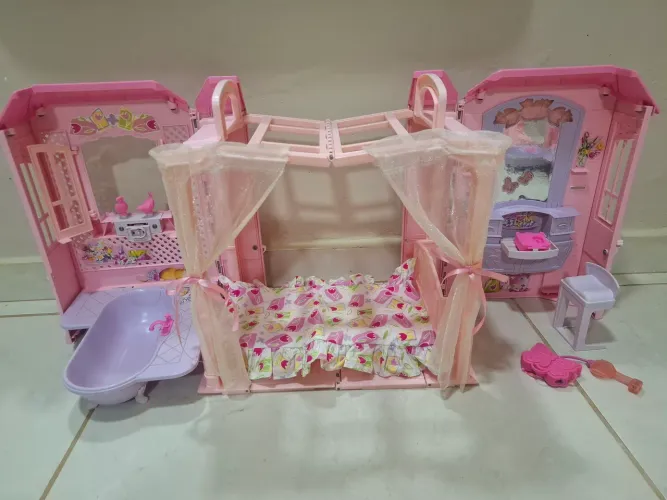 Casa romântica da barbie 