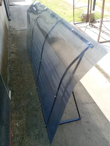 Toldo fixo policarbonato