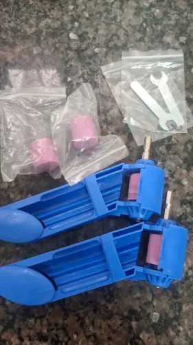 2 kit afiador de brocas  40 reais entrego no metro patriarca 