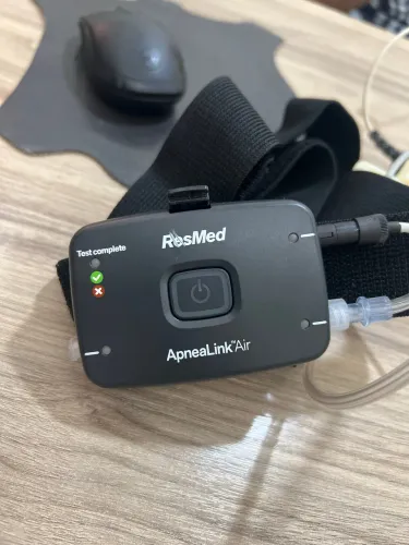 Polissonógrafo Domiciliar ResMed ApneaLink Air - Seminovo / Excelente Estado