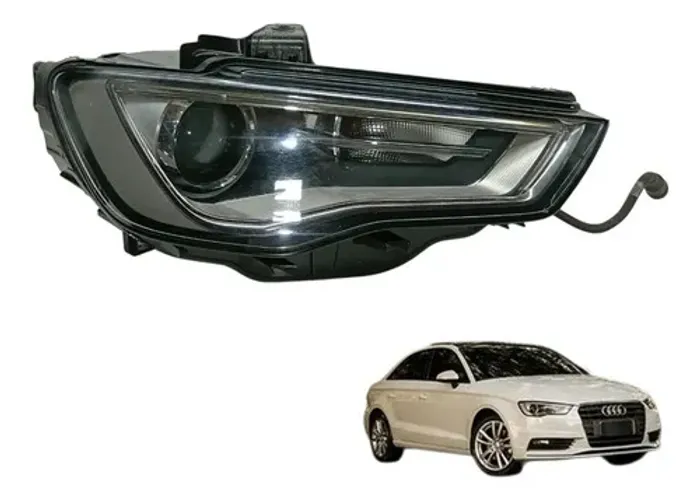 Farol Direito Audi A3 Sedan 2013 2014 2015 2016 Xênon Direito/passageiro