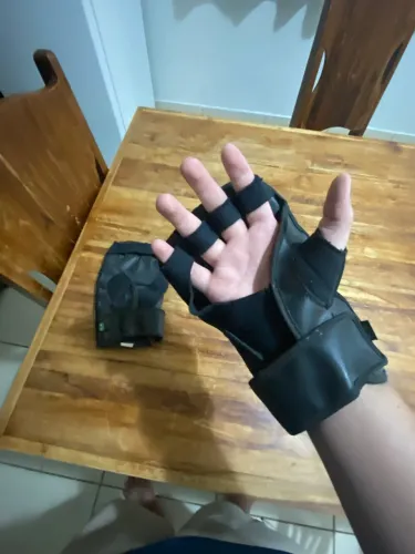 Luva Bate Saco / Artes Marciais Poli Sports Preta