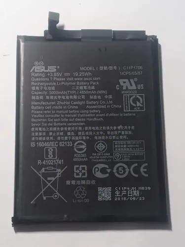 Bateria Asus ( C11P1706 ) ZenFone Max pro M2 / Max shot / M1 5000mah original