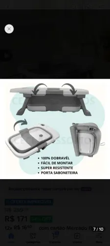 Banheira de BB de silicone dobrável com termômetro