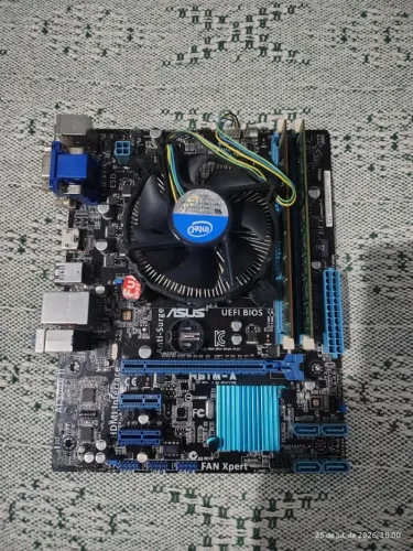 Placa-Mãe ASUS H61M-A + Kit Core i3 3ª Gen + 16GB RAM + GT 630