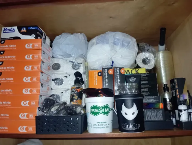 Kit tattoo profissional ( aceito negociações e compra por unidades)