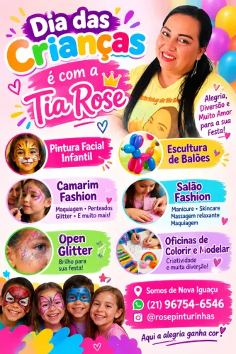 Pintura facial infantil