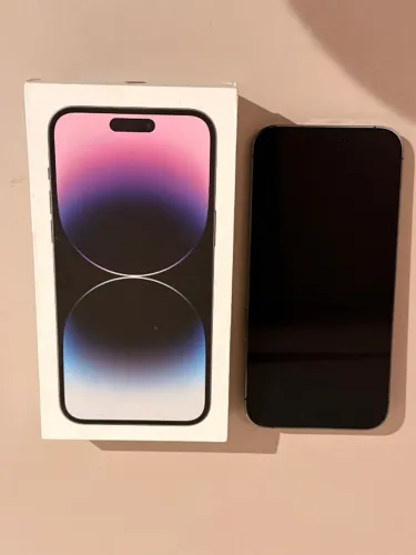 Iphone 14 Pro Max Roxo 256 GB Em ótimo Estado - Saúde da Bateria em 88% + capinha