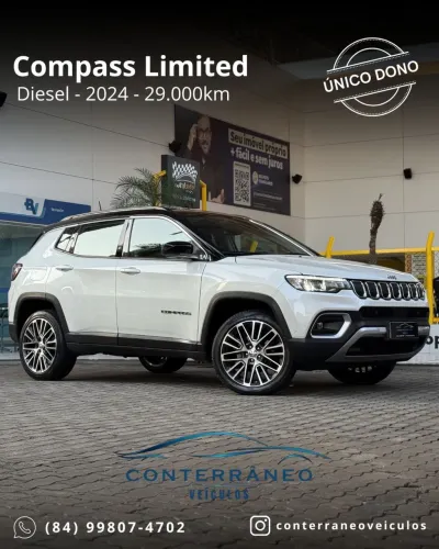 Jeep Compass Limited TD 350 2.0 4X4 Die. AUT 2024