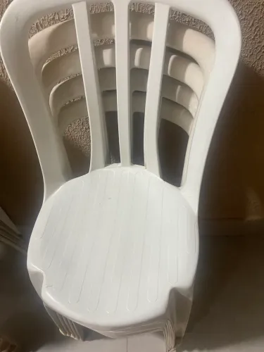 Cadeiras de plástico 
