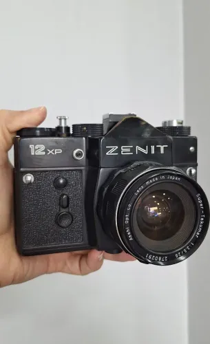 Câmera Zenit 12XP Lente Super Takumar 28mm FUNCIONANDO