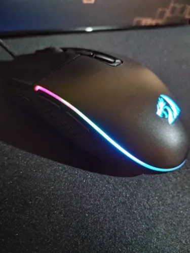 Mouse Gamer Redragon Invader 10.000 dpi Novo