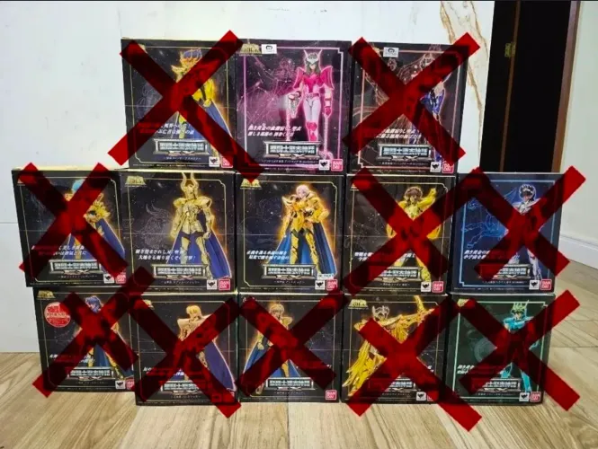 Action Figures Cavaleiros do Zodíaco EX - Preços individuais na descrição