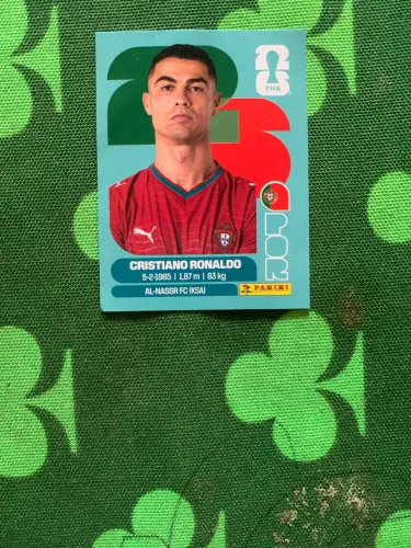 Cristiano Ronaldo normal para colecionadores e não colecionadores