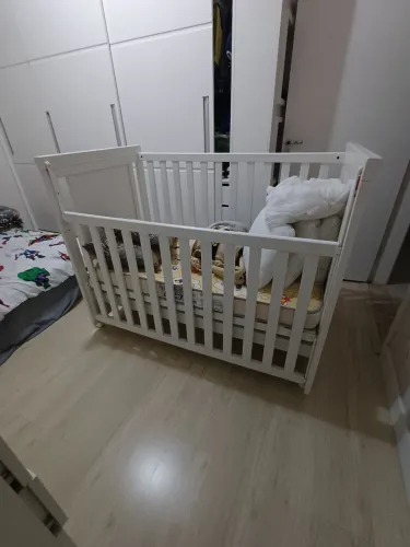Berço americano, vira cama