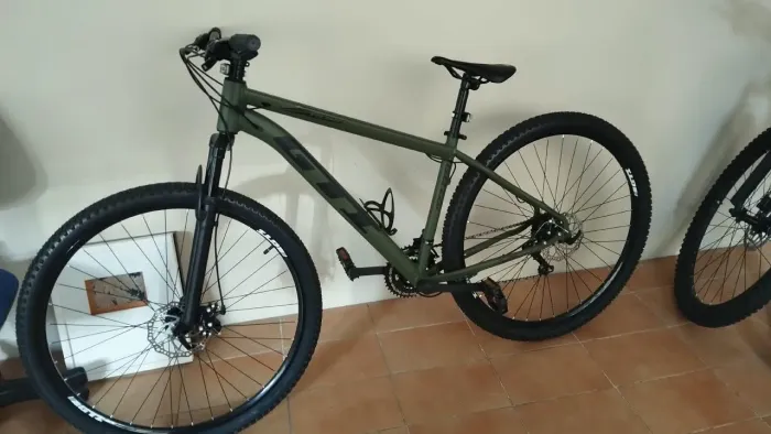 Bicicleta GTI Roma Aro 29 Verde Militar