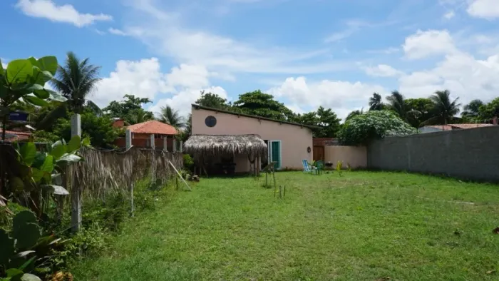 Oportunidade!!! Terreno enorme com casa de praia na Ilha da Crôa/ Barra de Santo Antônio