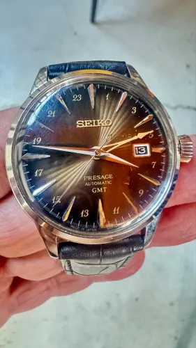 Relógio Seiko Presage GMT
