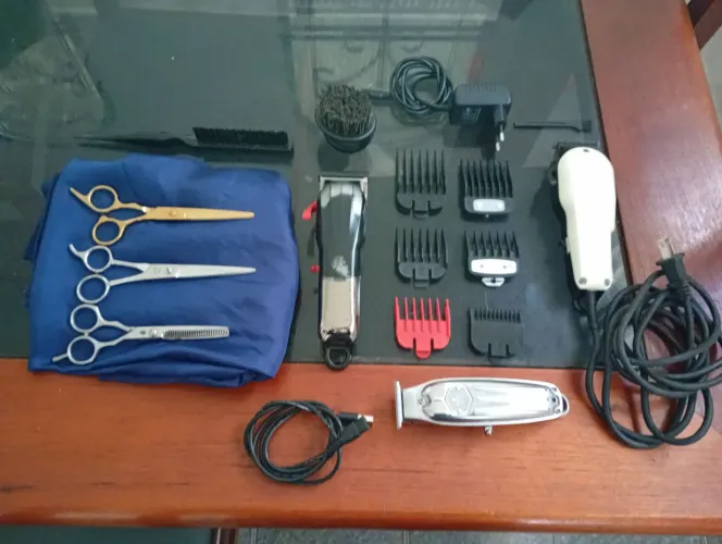 Kit para barbeiro