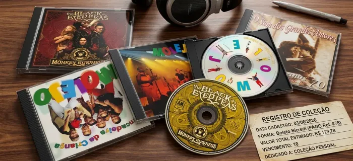 LOTE DE CDS VARIADOS MOLEJO, ROMANTICAS E BLACK EYE PEAS