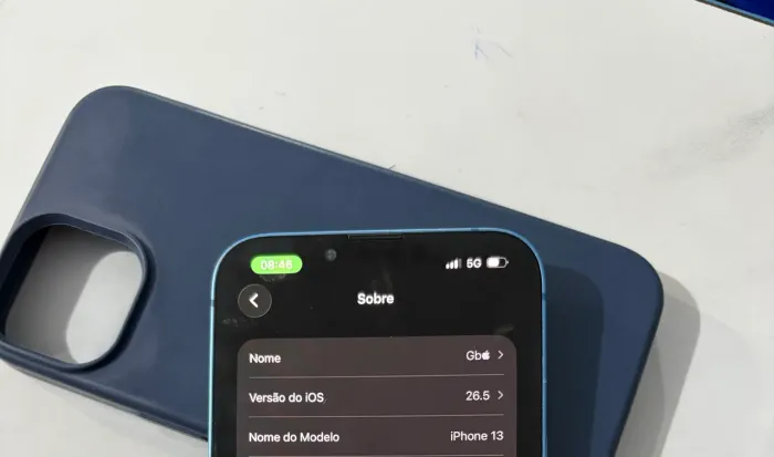 iphone 13 azul, 128GB