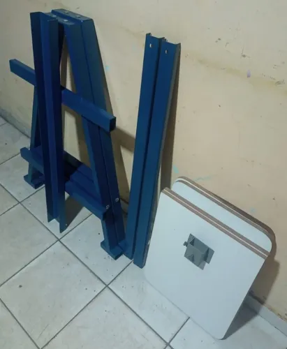 SERIGRAFIA MESA PARA IMPRESSÃO DE CAMISETAS 4 BERÇOS MÓVEL COMPLETA ACEITAMOS CARTÃO 