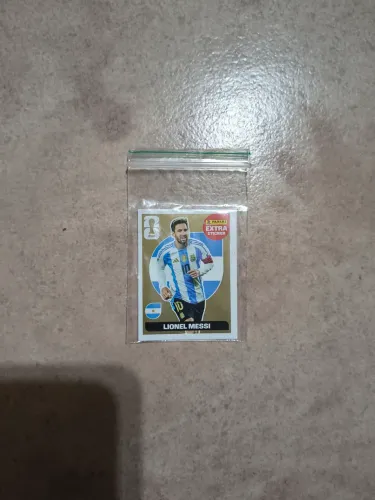 Figurinha Legend ouro do Messi