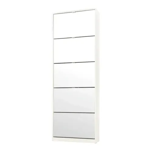 sapateira piso/parede 5 portas basculantes (usada) - family mirror tock&stok