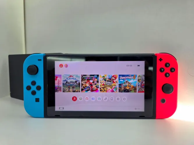 Nintendo Switch V2 Destravado 128GB ac trca